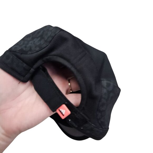 Adidas Adizero Cap Black & Gray Leopard Print Sports Cap Womens Running Marathon - Picture 3 of 7